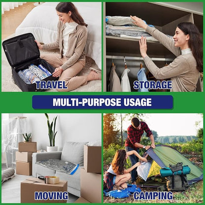 Travel Vacuum Bags with Electric Pump, Vacuum Travel Bags - Image 4