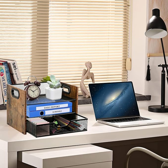 Wood Desk Organizer - Image 5