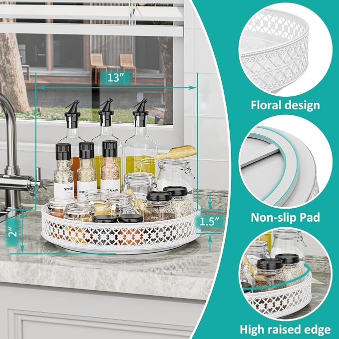 Ovicar Lazy Susan Turntable Organizer - Image 3