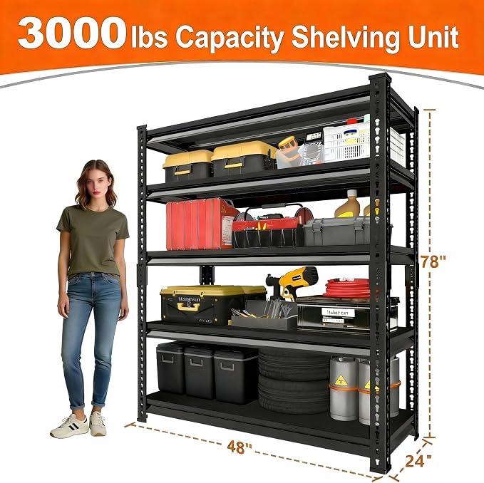 Utility Storage Garage Shelving - Image 3