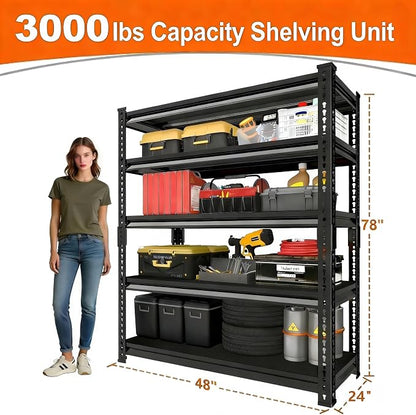 Utility Storage Garage Shelving - Image 3