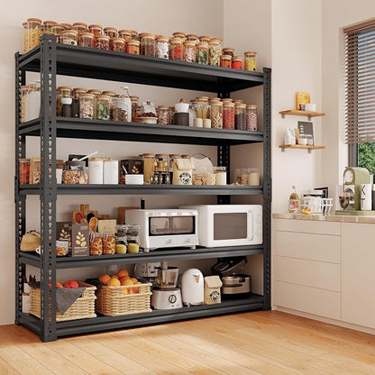 Heavy Duty Garage Shelving Unit 3000LBS, Adjustable 5-Tier Storage Rack - Image 2