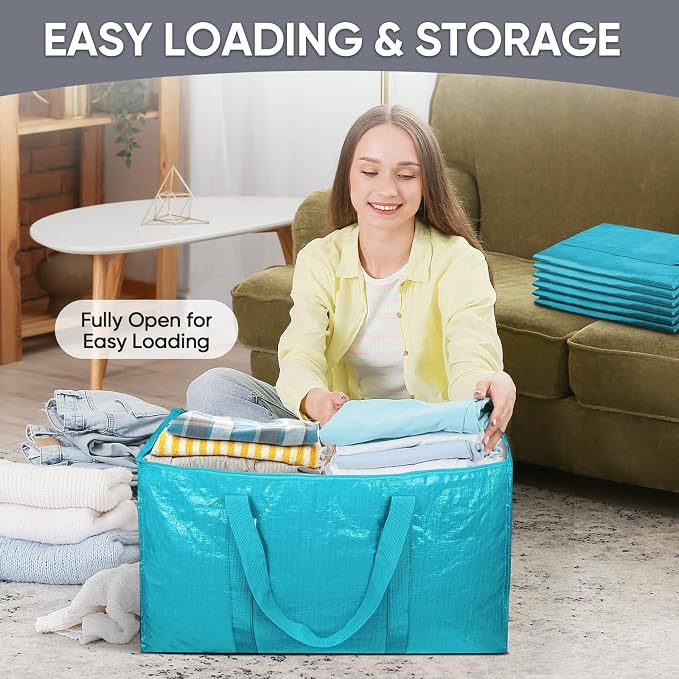 TICONN 4 Pack Extra Large Moving Bags - Image 7