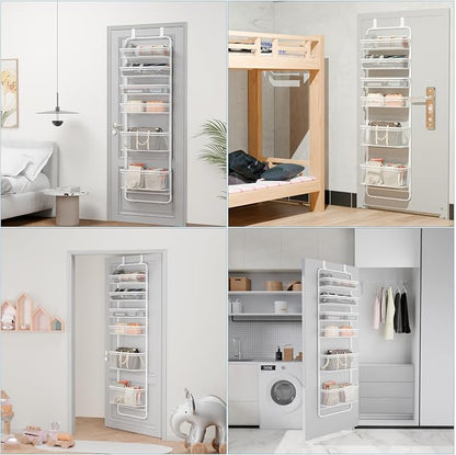 Whitmor Over The Door Organizer Storage, 6 Tier Hanging Door Organizer - Image 8