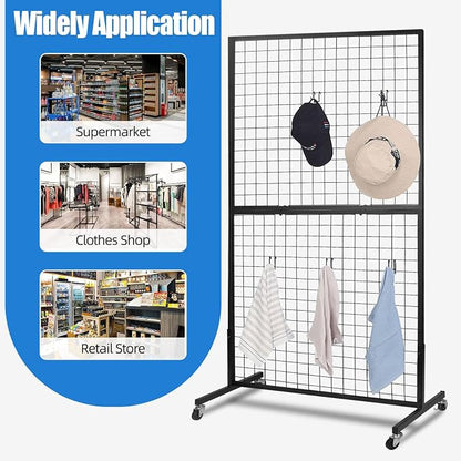 Grid Wall Panels, 2 Packs 3'x 6' Grid wall Panels Stand - Image 6