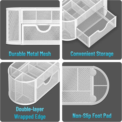 SUPEASY Mesh Desk Organizer, Desk Accessories & Workspace Organizers - Image 4