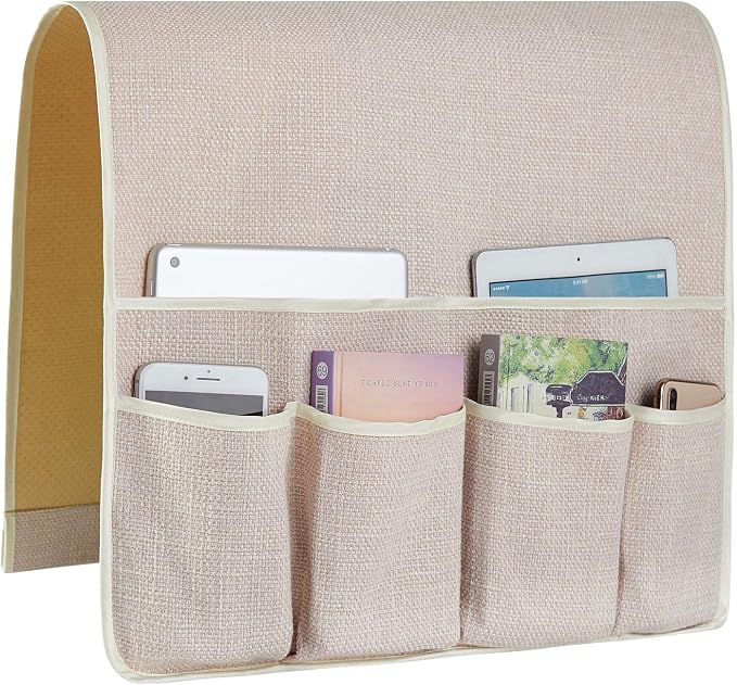 FLYILY Sofa Armrest Organizer Non-Slip Arm Chair Hanging Caddy Remote Control by FLYILY
