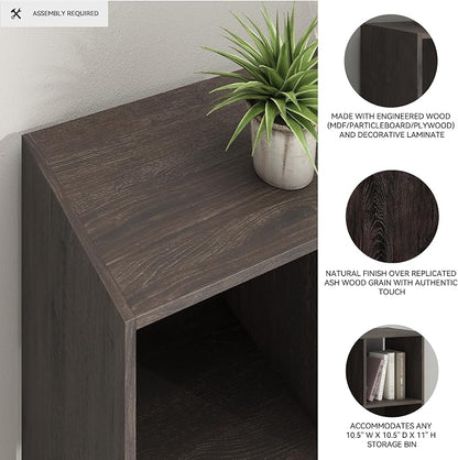Signature Design by Ashley Piperton 9 Cube Storage Organizer or Bookcase - Image 4