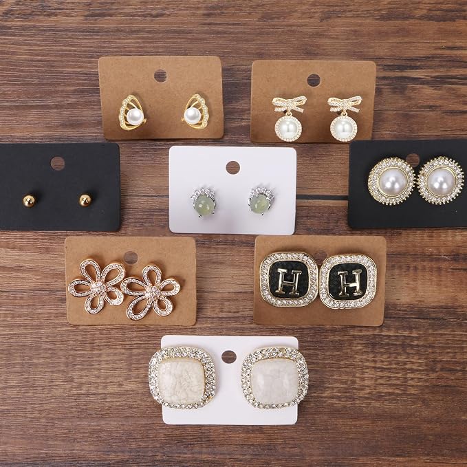 600 Pcs Earring Display Cards Set - Image 2