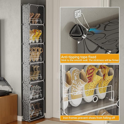 MAGINELS 6 Tier Shoe Rack Organizer - Image 6