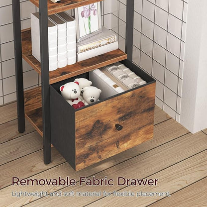 MAHANCRIS Bookshelf, 5-Tier Bookcase - Image 6