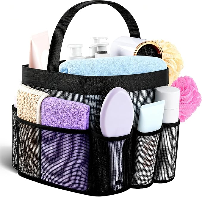 Mesh Shower Caddy Portable by Attmu