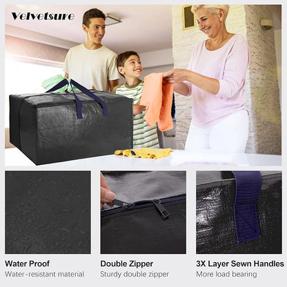 Heavy Duty Extra Large Moving Bags W/Backpack Straps - Image 3