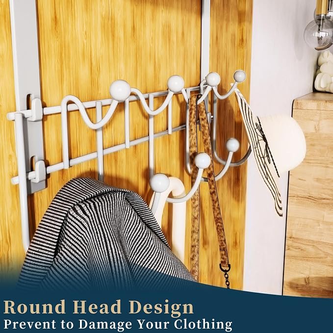 Consumest Over The Door Hooks Organizer - Image 4