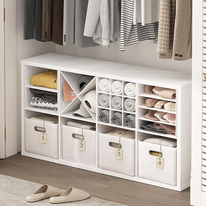 Furinno Cubicle Cube Insert, 9-Compartment Cube Organizer, Fits into Furinno - Image 2