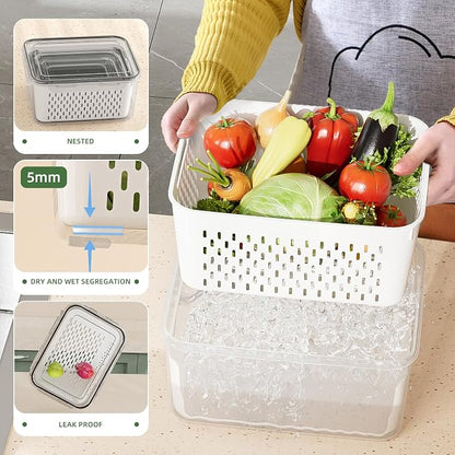 KEMETHY 5 Pack Fruit Storage Containers - Image 5