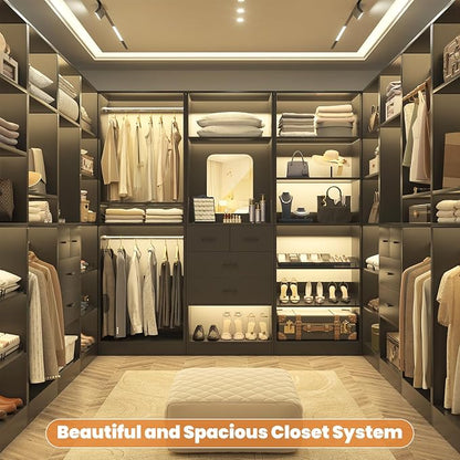 Unikito Freestanding Closet Shoe Organizer, Heavy Duty Walk-In Closet System - Image 5