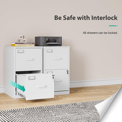 SISESOL 2 Drawer File Cabinet - Image 6