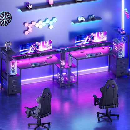Korfile 55 Inch Gaming Desk - Image 6