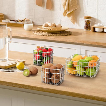304SS Fruit Basket 3.5L Kitchen Storage Colander Produce Holder | 304 stainless - Image 4