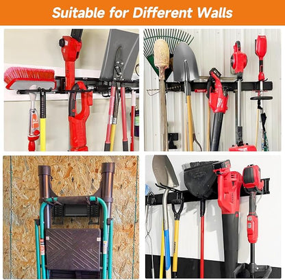 Garage Tool Organizer Wall Mount, Heavy Duty 48 Inches Garage Organization and - Image 8