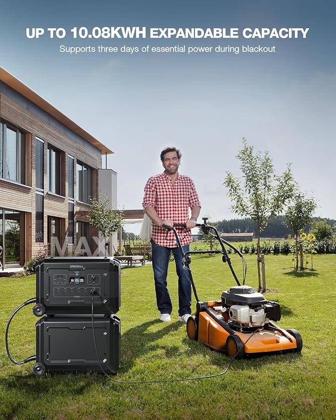 GRECELL Portable Power Station 4000W - Image 5