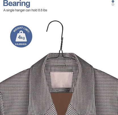 SPECILITE Wire Hangers 50 Pack, Metal Wire Clothes Hanger Bulk - Image 6
