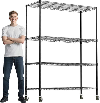 Whitmor 4 Tier Storage Shelves by Whitmor
