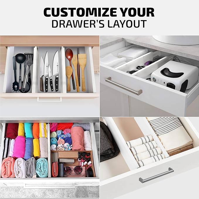 Bambüsi 4 Pack Drawer Dividers - Image 7