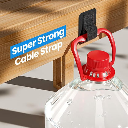 Cable Management Under Desk, 【Up to 15 Cord】【Enhanced Wire Holder】 Cord - Image 6