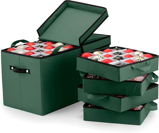 ZOBER Christmas Ornament Storage Box by ZOBER