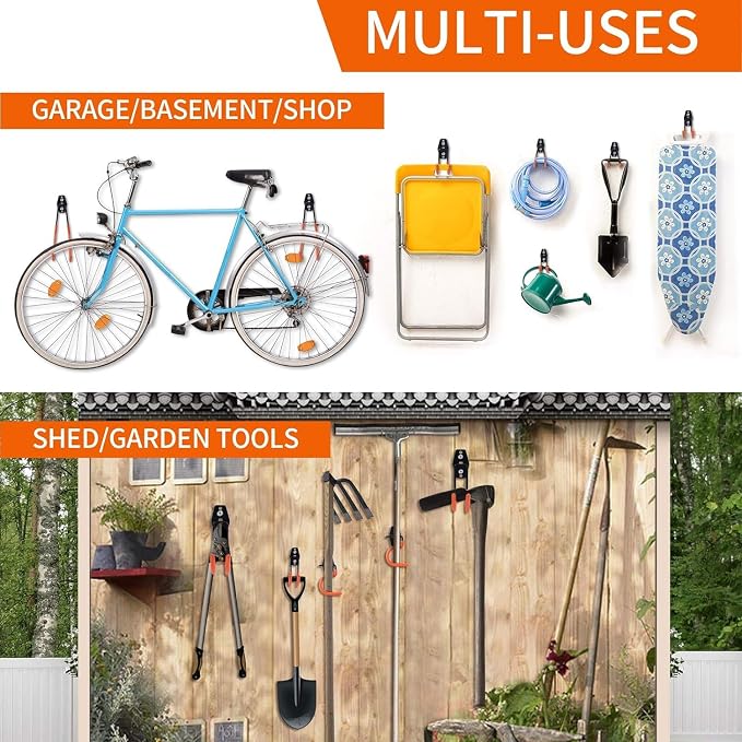 28 Pack Heavy Duty Garage Hooks - Image 7
