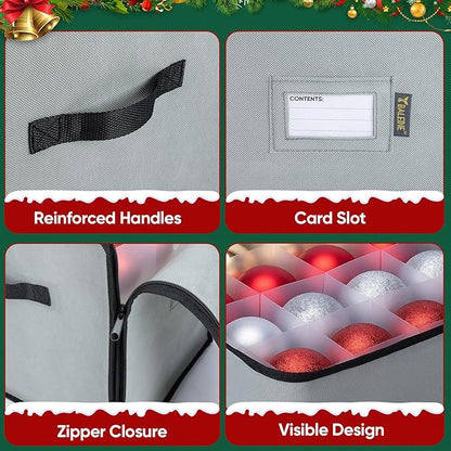 BALEINE Christmas Ornament Storage Box - Image 5