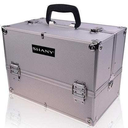SHANY Essential Pro Makeup Train Case Cosmetic Box Portable Makeup Case - Image 5