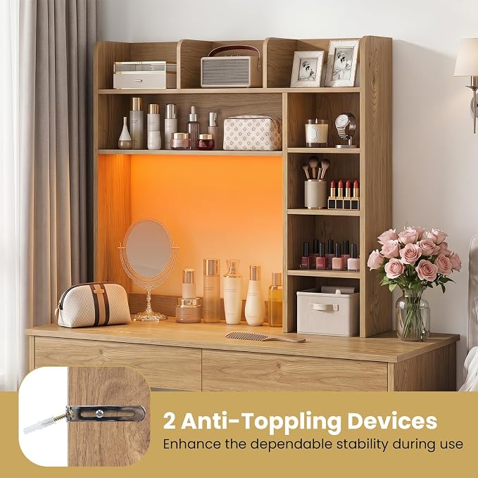 Tangkula Desktop Bookshelf - Image 8