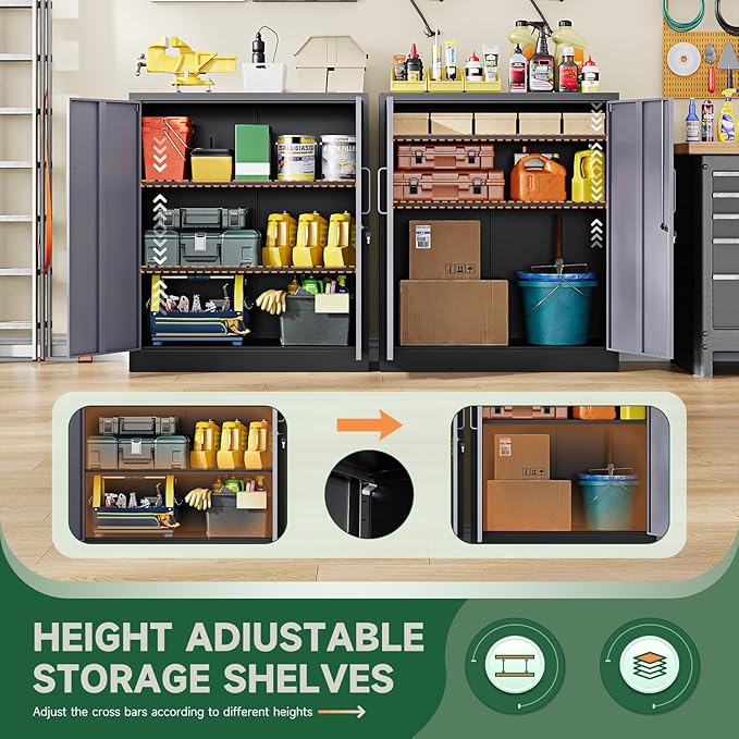 Letaya Metal Storage Cabinets - Image 5