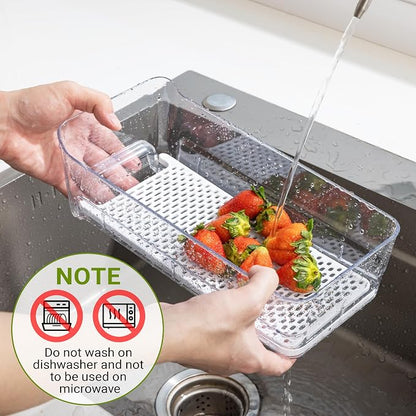 Imncya 6 Pack Stackable Pull-Out Fridge Organizer Drawers, Fridge Stackable - Image 6
