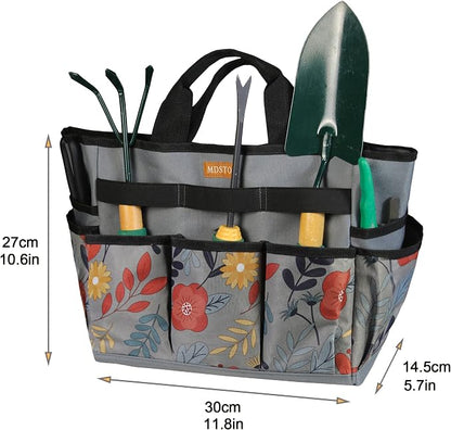 MDSTOP Garden Tool Bag, Garden Tool Kit Holder Home Organizer Storage Carrier - Image 2