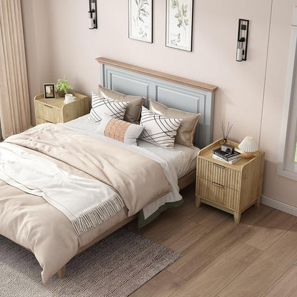 Wnutrees Fluted Nightstand - Image 2