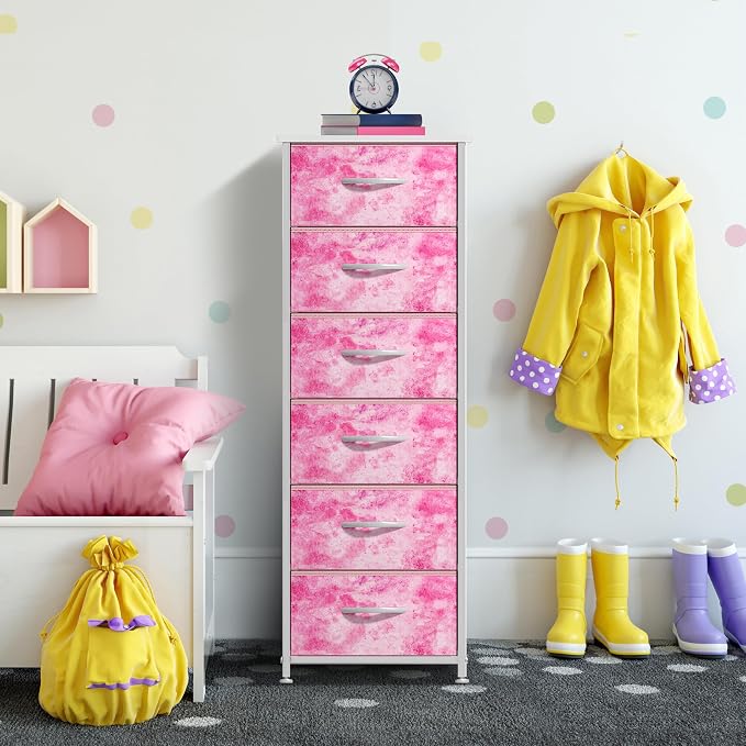 Sorbus Fabric Dresser for Kids Bedroom - Image 6
