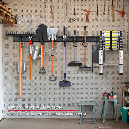 SEDY 64" Heavy Duty Garage Storage Tool Organizer Wall Mount - Image 8