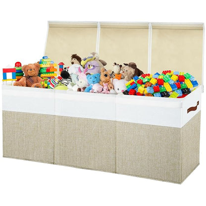 Large Toy Box Chest, Toy Storage Organizer, Storage Bins by STORASIER