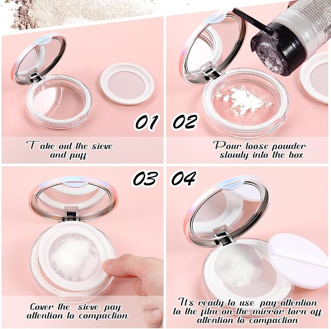 Cunhill 2 Pcs Loose Powder Container - Image 5