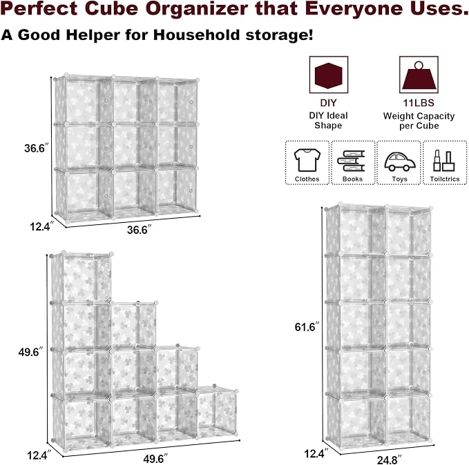 C&AHOME Cube Storage Organizer - Image 3