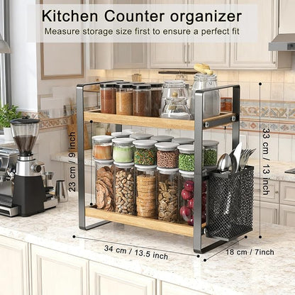 2-Tier Coffee Bar Organizer - Image 2