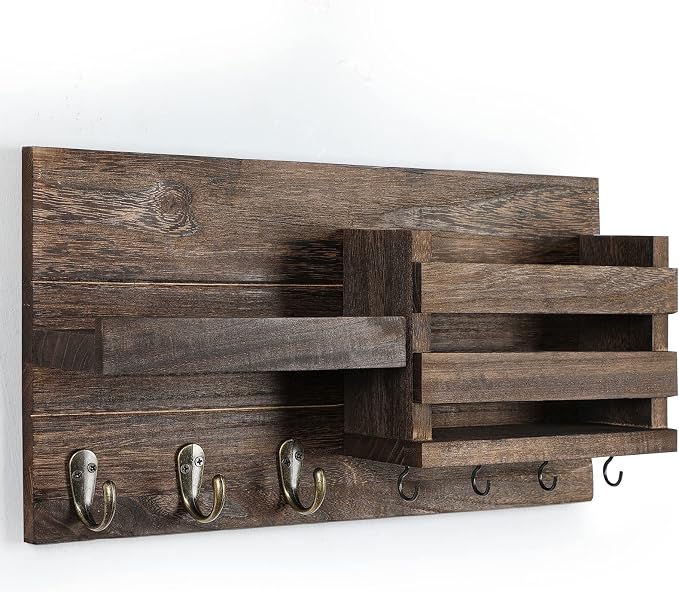 Lwenki Mail Organizer for Wall Mount – Key Holder - Image 8