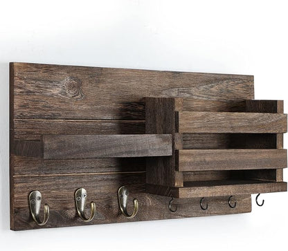 Lwenki Mail Organizer for Wall Mount – Key Holder - Image 8