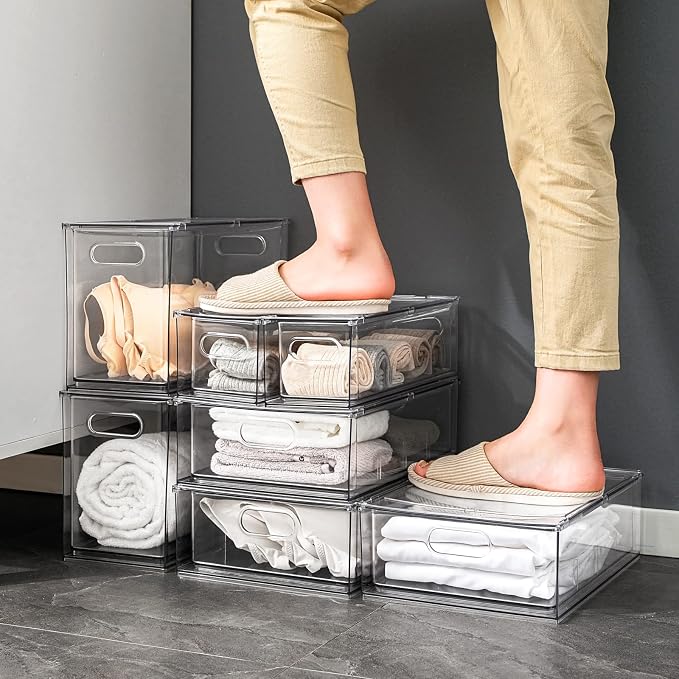 MANO Fridge Drawer Pull Out Stackable Bins - Image 6