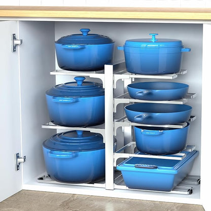 ORDORA Pots and Pans Organizer Rack - Image 8