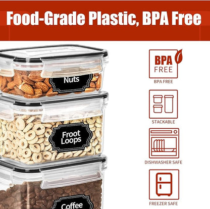 PRAKI 30 Pack Airtight Food Storage Containers - Image 4